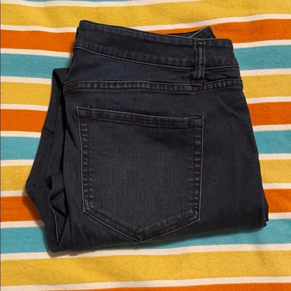 EUC Venezia (Lane Bryant) Dark Skinny Jeans 14